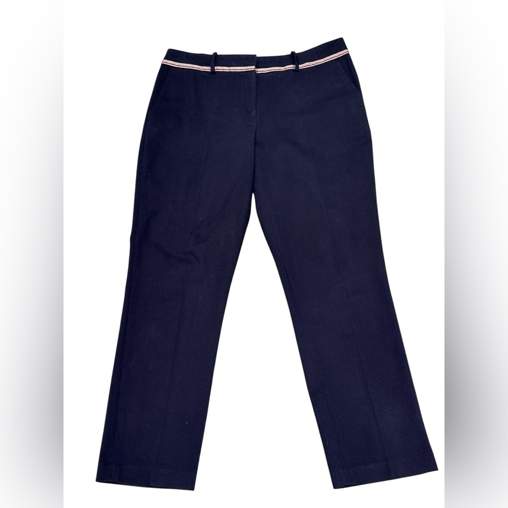 Tommy Hilfiger Dark Blue Trousers with iconic Tommy Hilfiger Trim